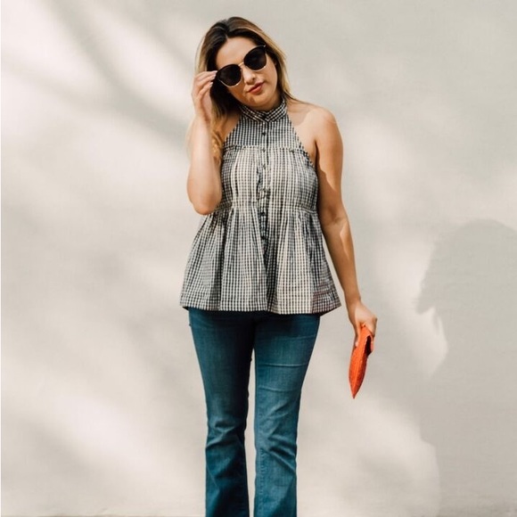 Free People Take It Easy Halter Top - Picture 6 of 8